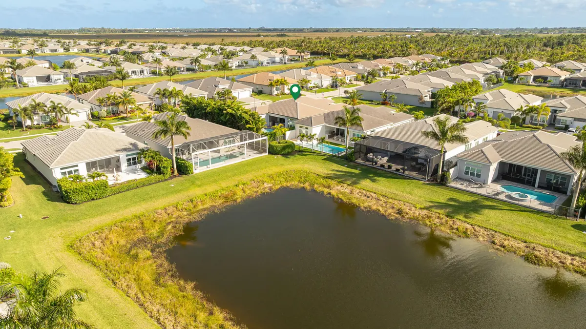 AERIAL VIEW at 9831 Great Barrier Trail, Boynton Beach
