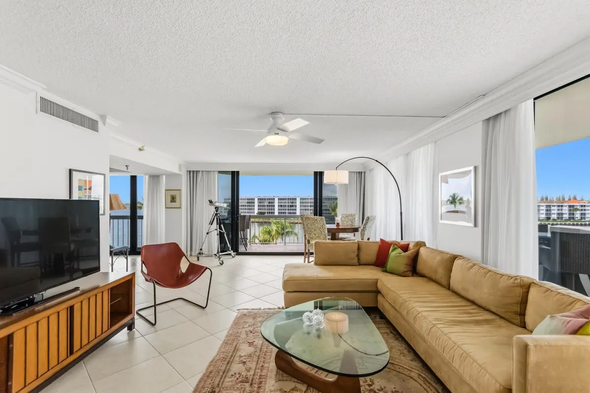 Living Room at 115 Lakeshore Drive 448, North Palm Beach