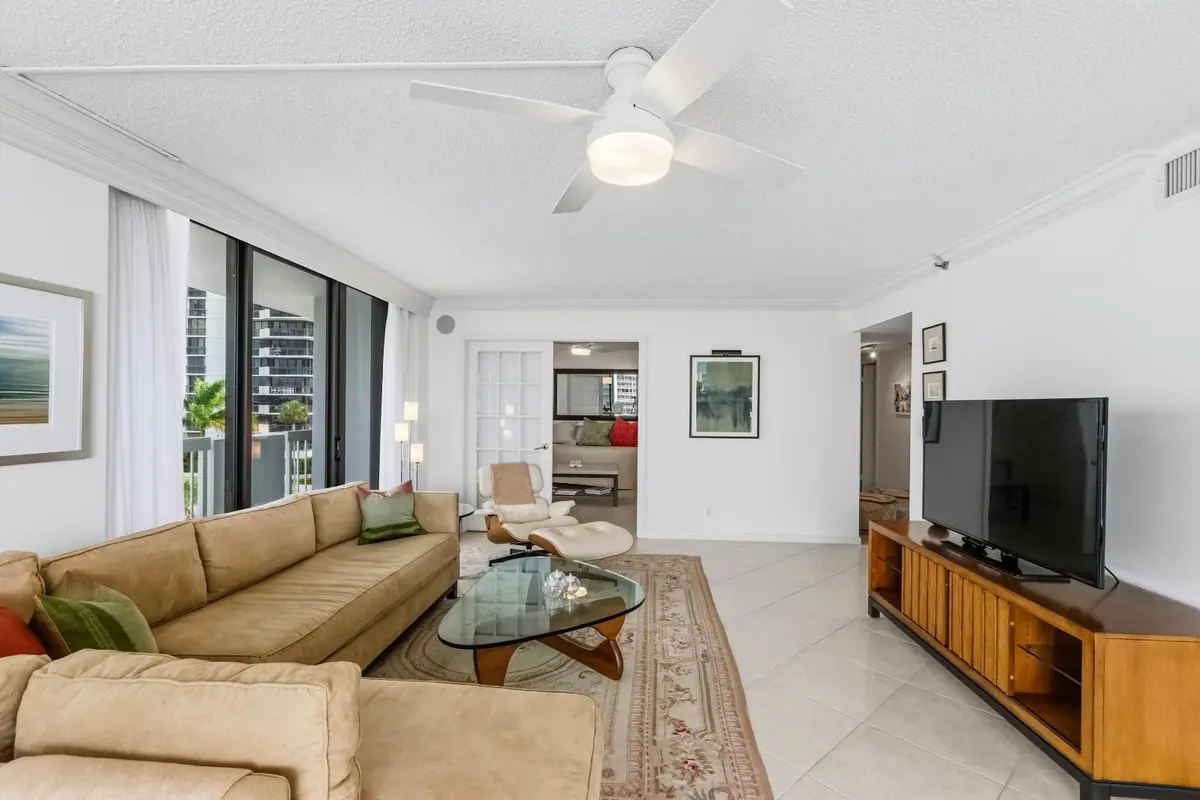 Living Room at 115 Lakeshore Drive 448, North Palm Beach