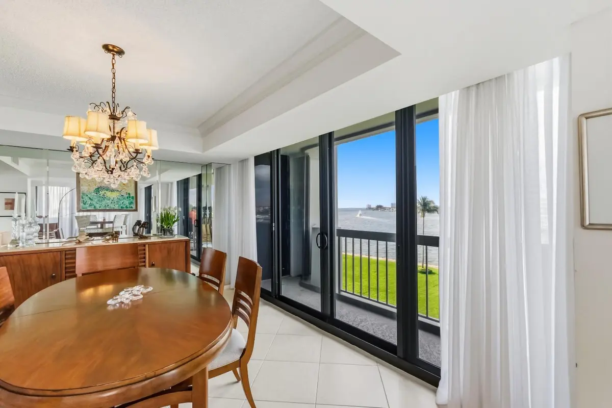 Dining Room View at 115 Lakeshore Drive 448, North Palm Beach