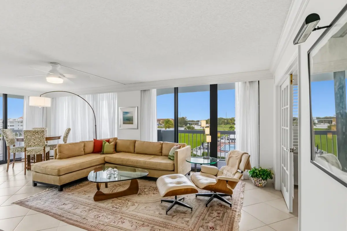 Living Room at 115 Lakeshore Drive 448, North Palm Beach
