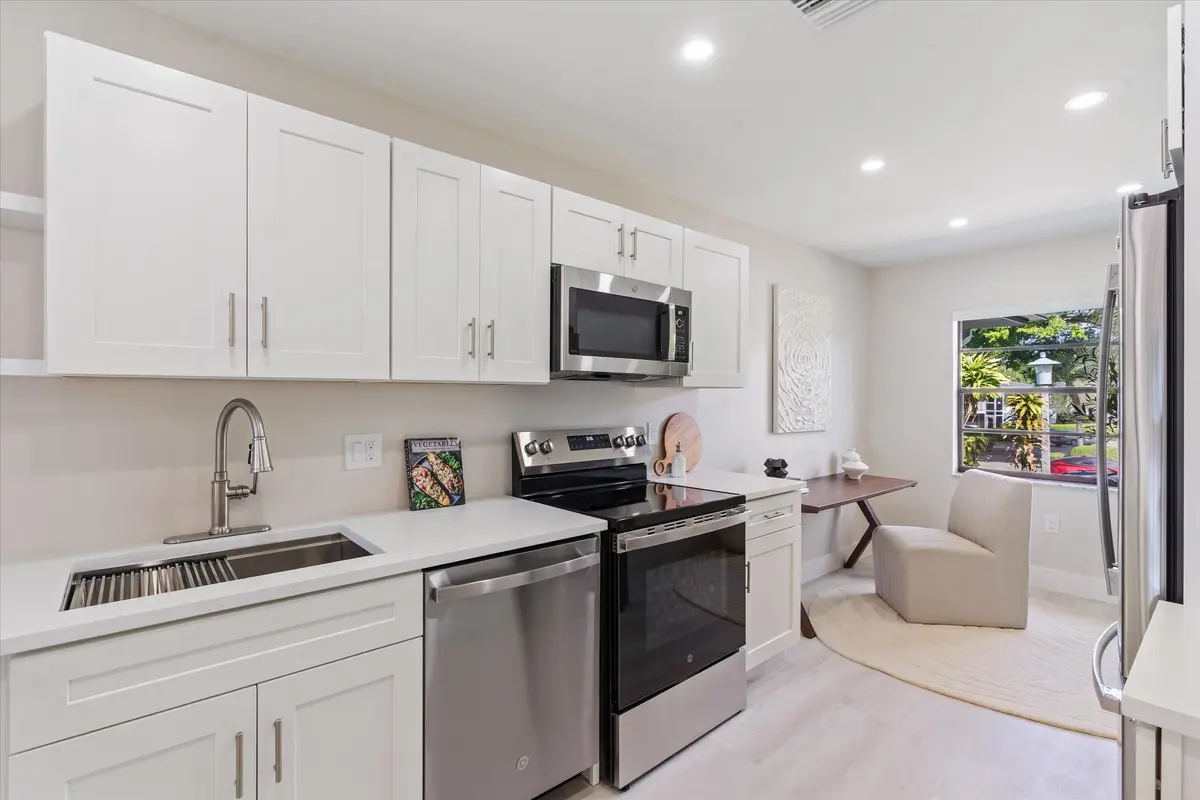 Kitchen at 47 Stratford Lane F, Boynton Beach