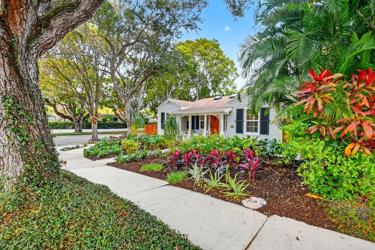 Charming corner lot at 745 Claremore Drive, West Palm Beach