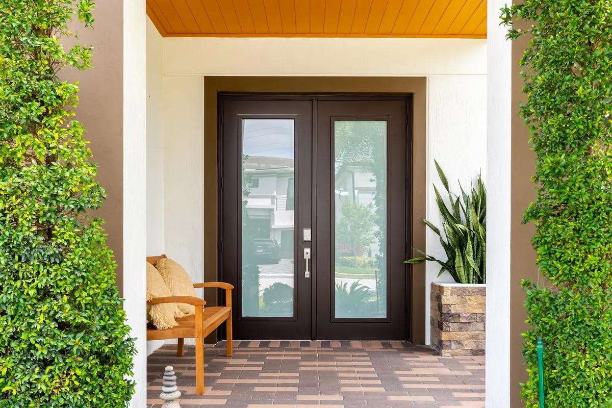 Porch Entry at 10822 Oceano Way, Parkland