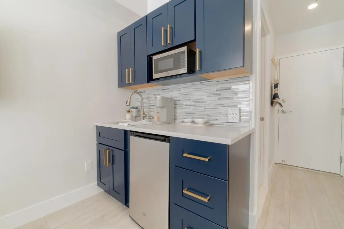 Kitchen at 235 Sunrise Avenue Unit 2016, Palm Beach