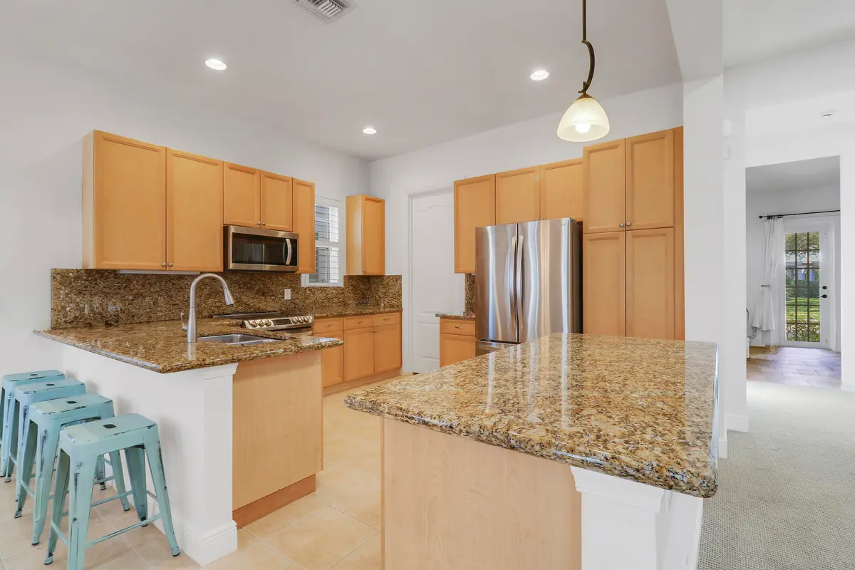 Kitchen at 108 Spikerush Road, Jupiter