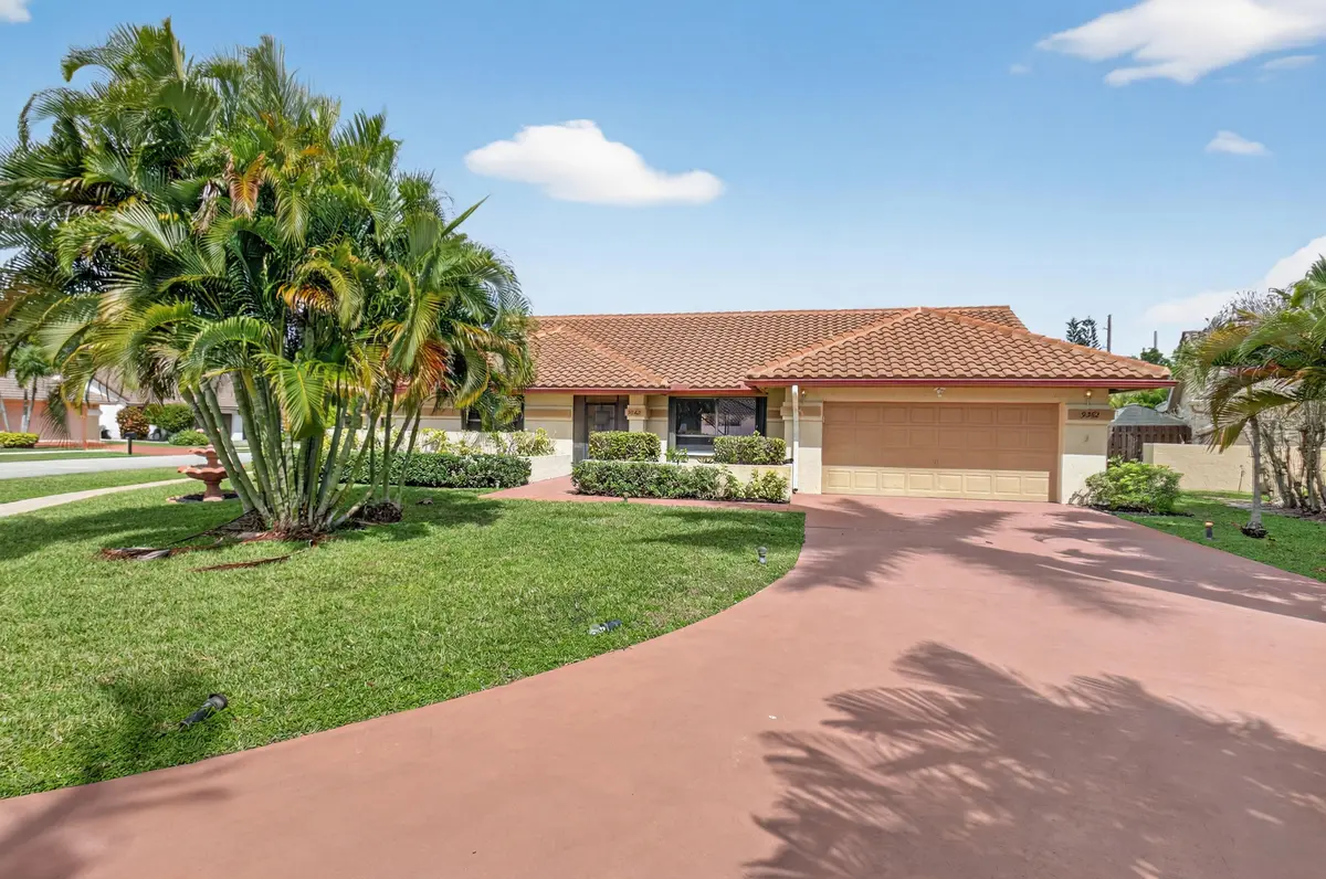 1. front of home at 9362 Laurel Green Drive, Boynton Beach