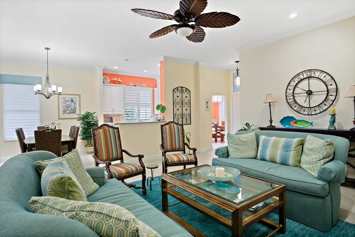 3b. Cozy living room at 5058 SE Inkwood Way, Hobe Sound