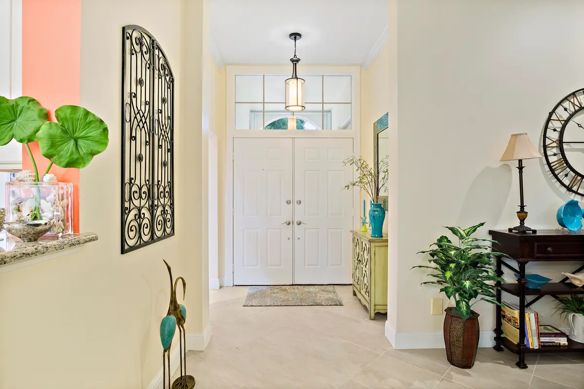 2b.Front Door hallway at 5058 SE Inkwood Way, Hobe Sound