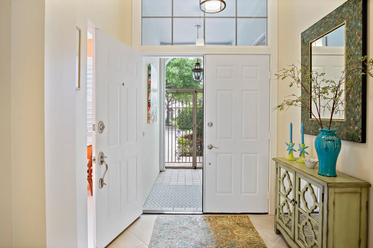 2a. Front door looking out at 5058 SE Inkwood Way, Hobe Sound