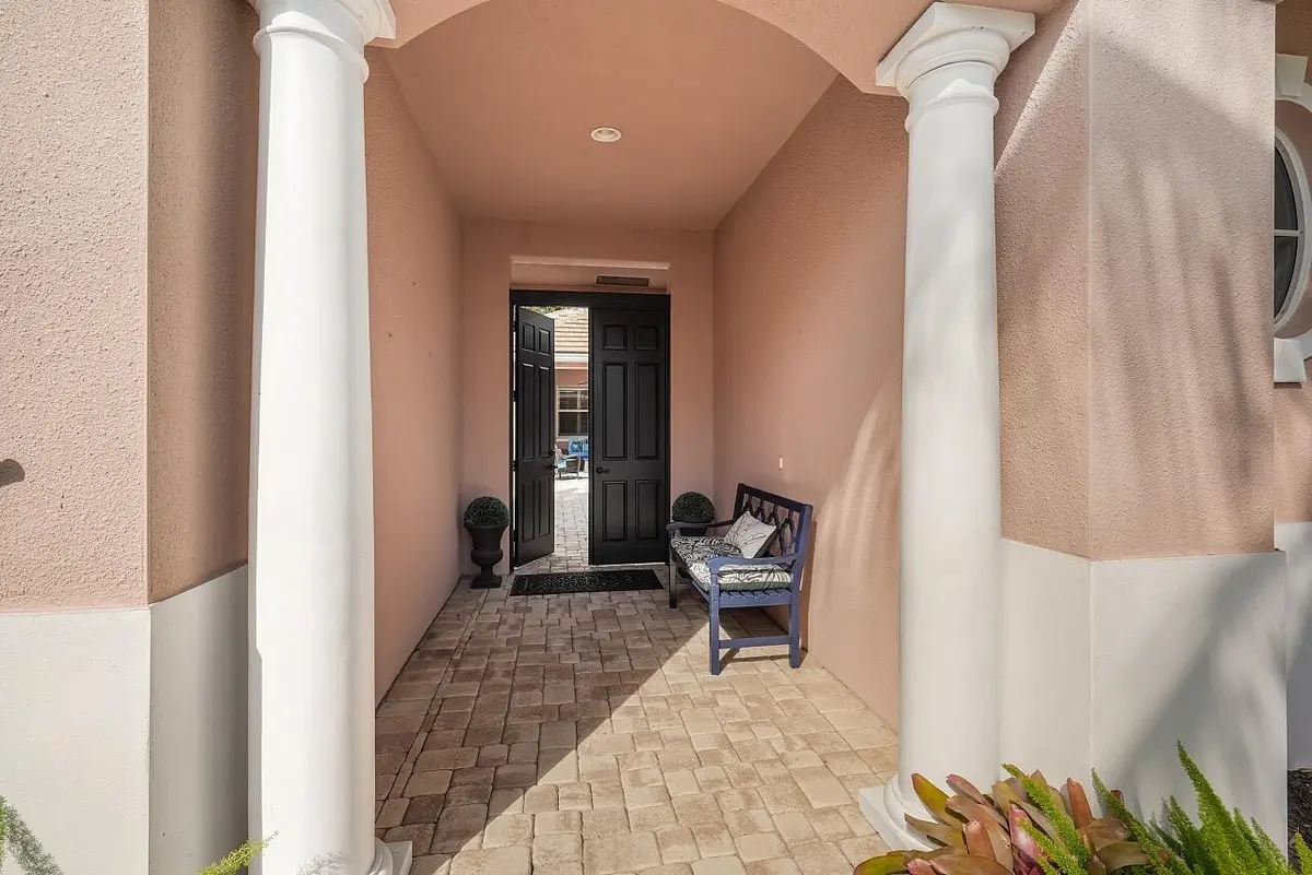 Front Entry at 9078 Castle Harbour Circle, Vero Beach