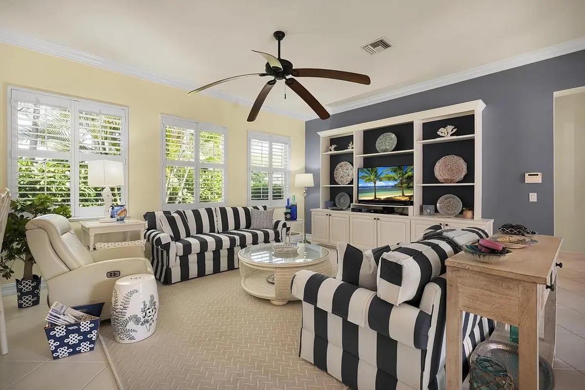 Family Room at 9078 Castle Harbour Circle, Vero Beach