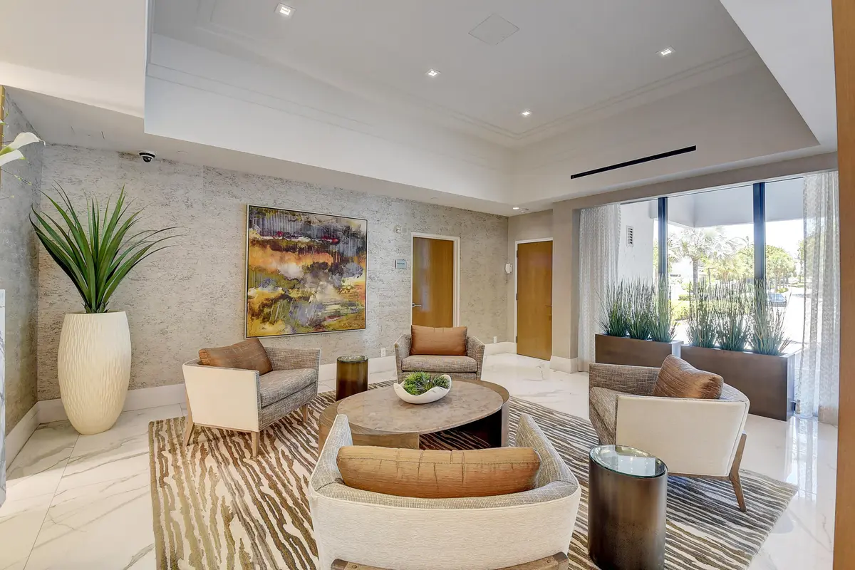 Lobby at 4748 S Ocean Boulevard 203, Highland Beach