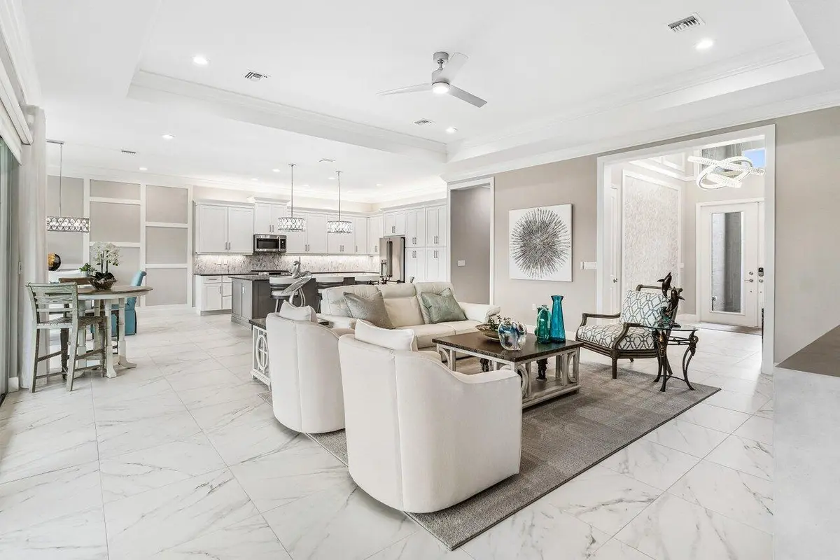 Living Roon at 11963 SW Water Lily Terrace, Port St. Lucie