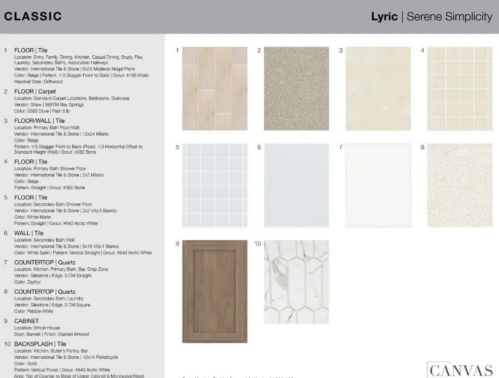 Design Selections at 597 SE Ranch Oak Circle, Port St. Lucie