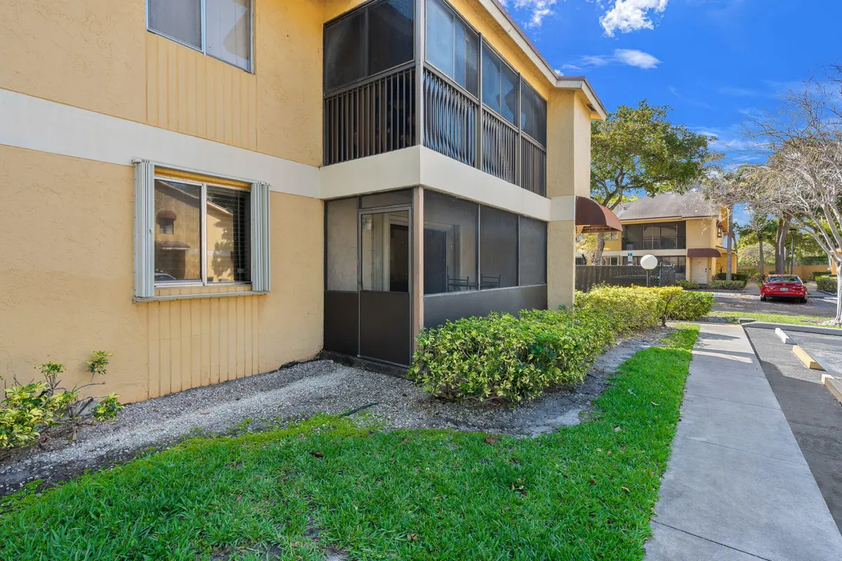 SPACIOUS SCREENED PATIO at 3053 N Oakland Forest Drive 102, Oakland Park