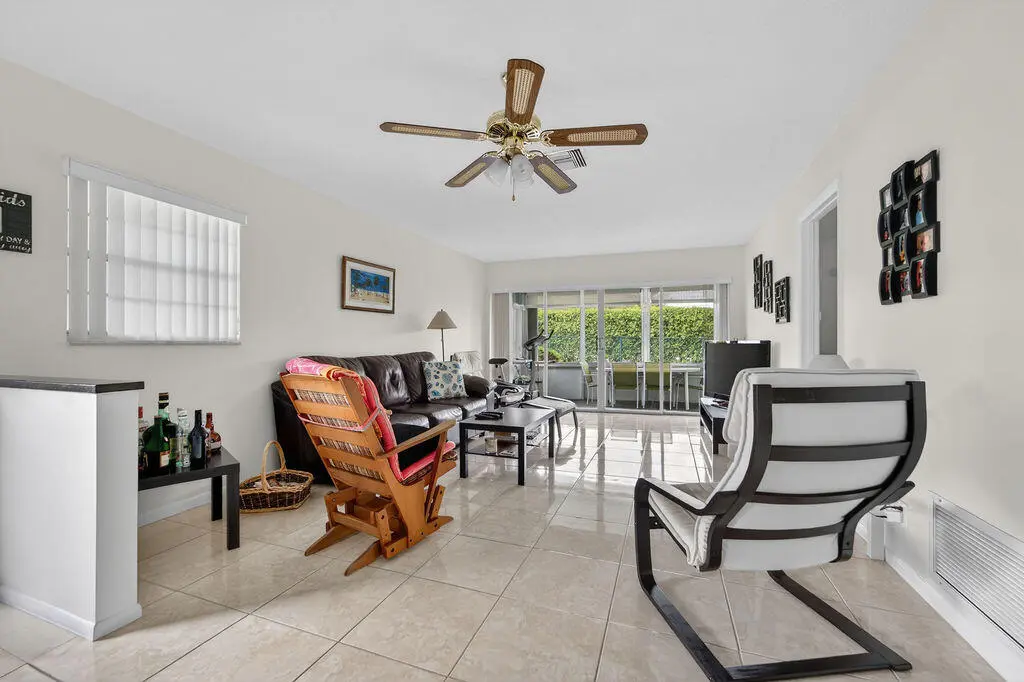 Open living area at 622 Hummingbird Lane, Delray Beach