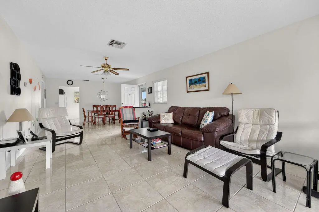 Open living area at 622 Hummingbird Lane, Delray Beach