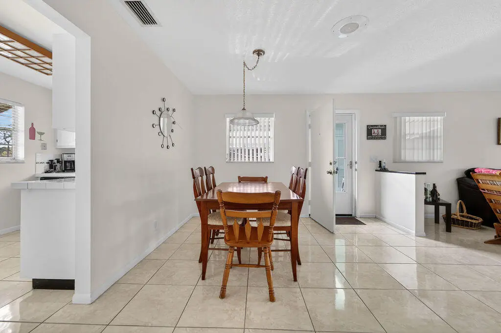 Dining Area at 622 Hummingbird Lane, Delray Beach