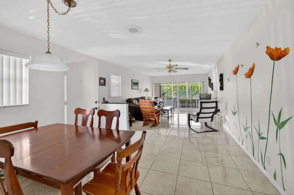 Open floor plan at 622 Hummingbird Lane, Delray Beach