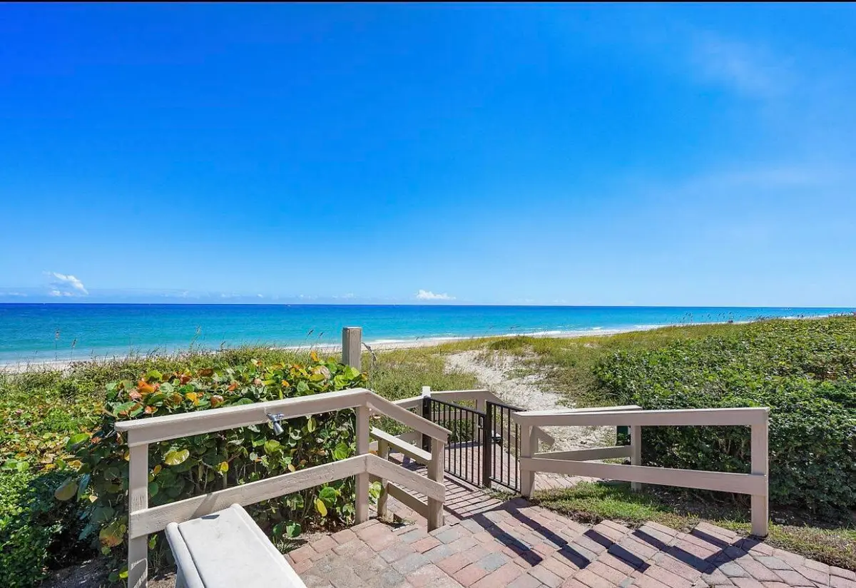 Beach Access at 6711 N Ocean Boulevard 13, Ocean Ridge