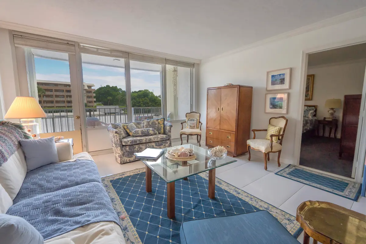 Living Room at 336 Golfview Road 203, North Palm Beach