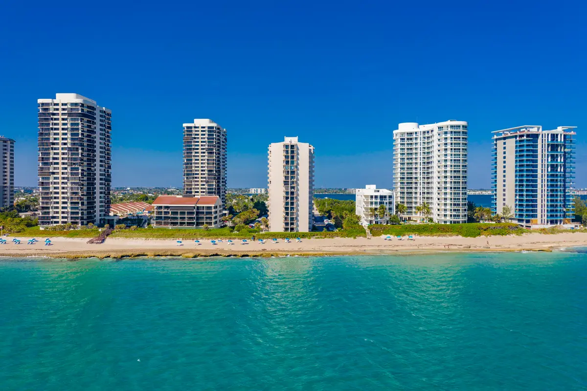 Aerial at 4200 N Ocean Drive 2-804, Singer Island