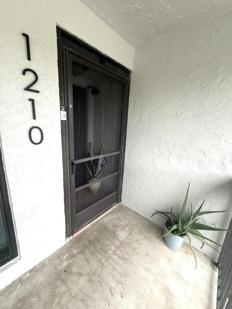 front door at 2720 S Oakland Forest Drive 1210, Oakland Park