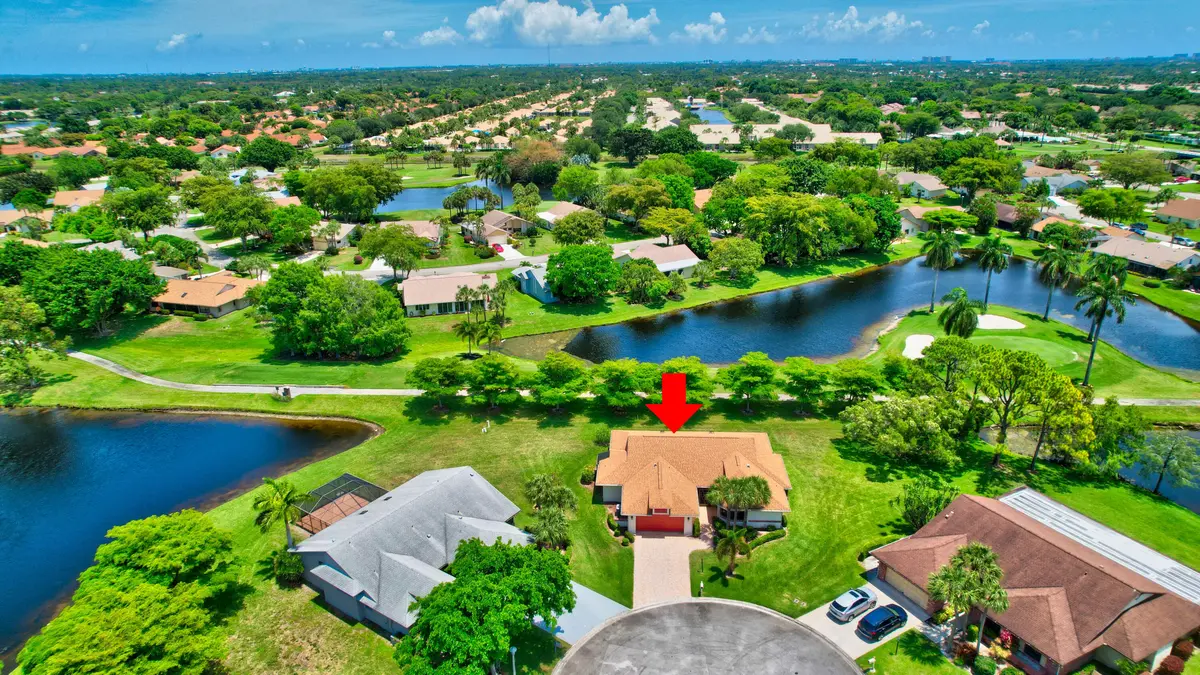 Private Cul-De-Sac at 5664 Willow Creek Court, Delray Beach