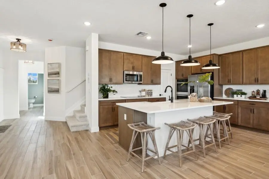 Kitchen and Foyer at 170 SE Birch Terrace, Stuart