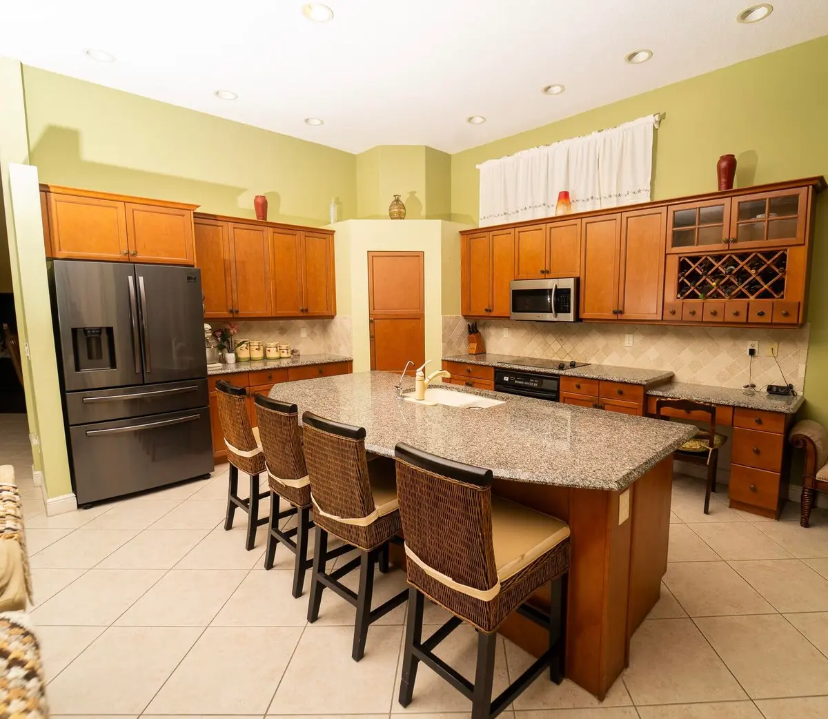 Kitchen at 8601 Via Grande, Wellington