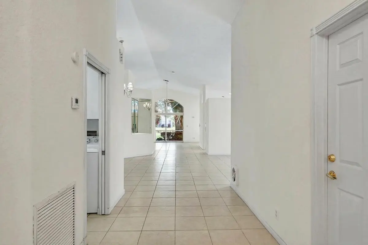 View from front hall at 10382 Utopia Circle, Boynton Beach