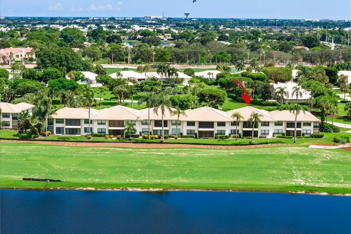Aerial view at 10887 Quail Covey Road Azalea, Boynton Beach