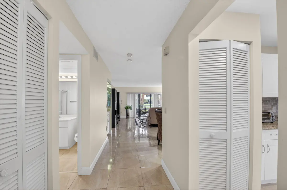 Foyer at 15 Stratford Drive C, Boynton Beach