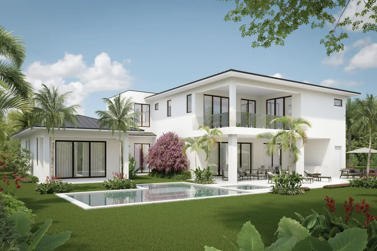 backyard/pool at 1215 Aryana Way, Delray Beach