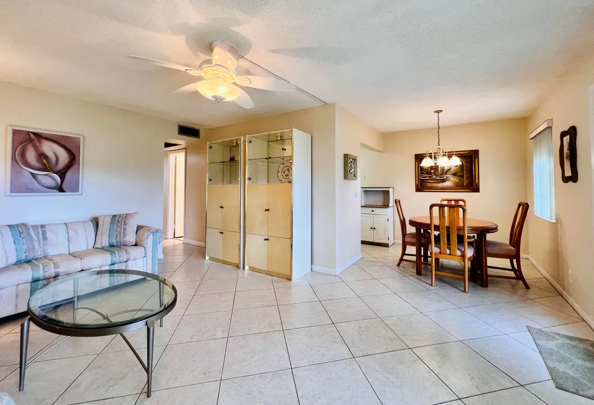 Living to DIning at 27 Sheffield B, West Palm Beach