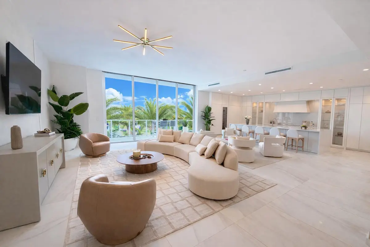 Living Room/Great Room at 220 SE Mizner Boulevard Ph907, Boca Raton