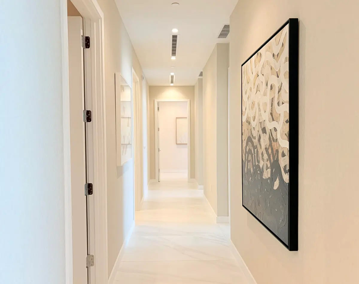 Main Bedroom Hall at 220 SE Mizner Boulevard Ph907, Boca Raton