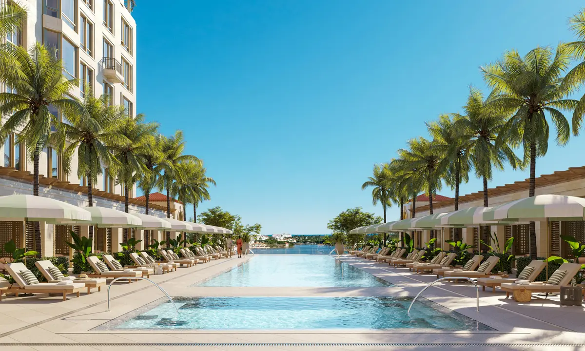 SFH Pool Deck at 1355 S Flagler Drive 201, West Palm Beach