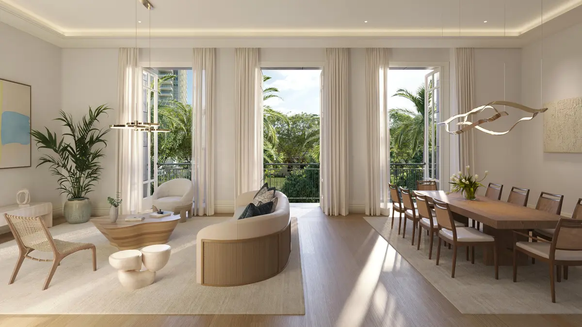 SFH Park Residences 2nd Floor Rendering at 1355 S Flagler Drive 201, West Palm Beach