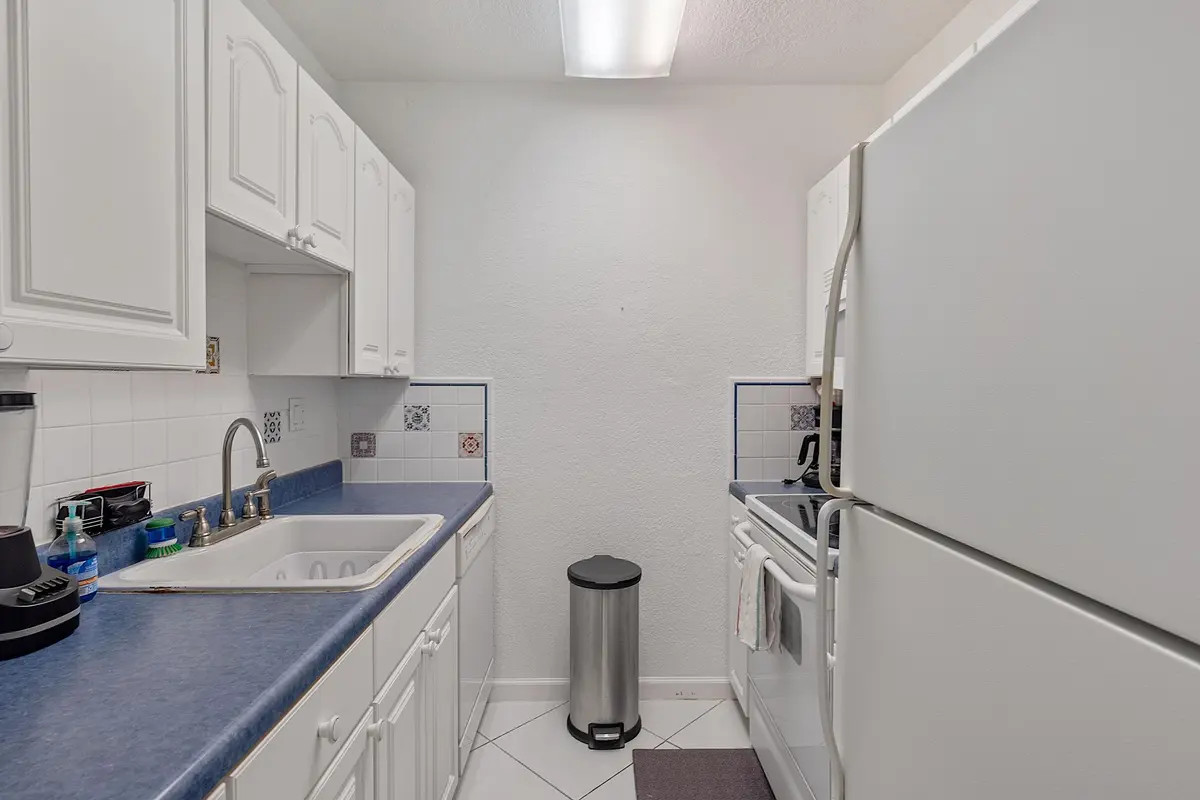 Kitchen at 2565 S Ocean Boulevard 208, Palm Beach
