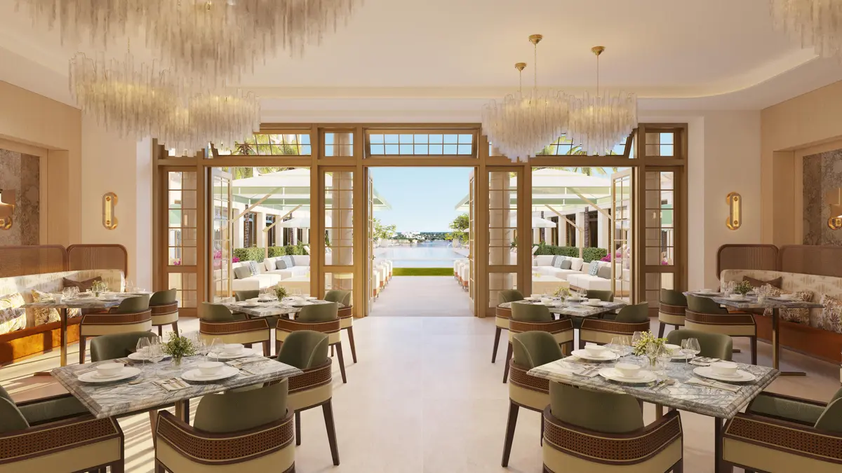 SFH Interior Dining Room at 1355 S Flagler Drive 1405, West Palm Beach