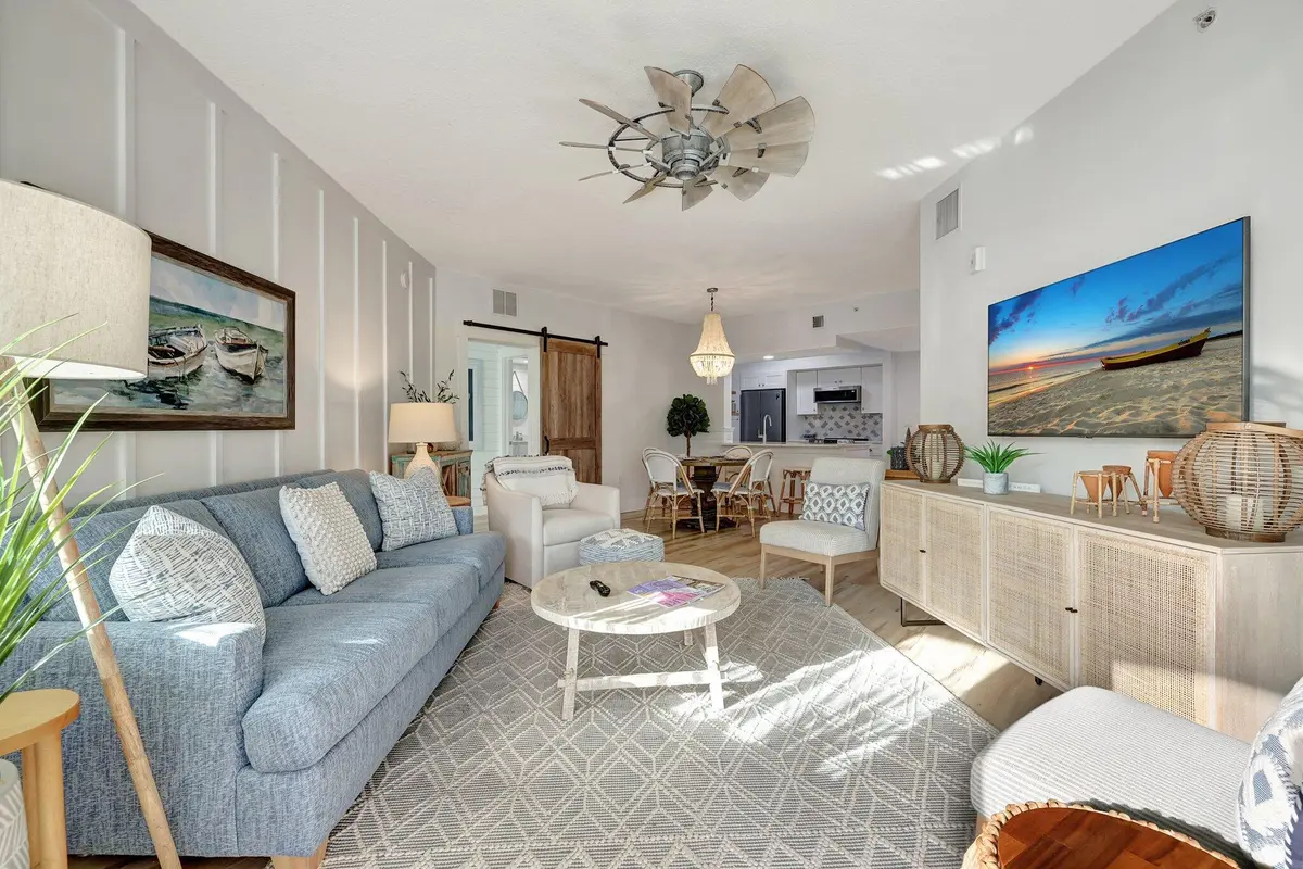 Living Room at 875 NW Flagler Avenue 404, Stuart