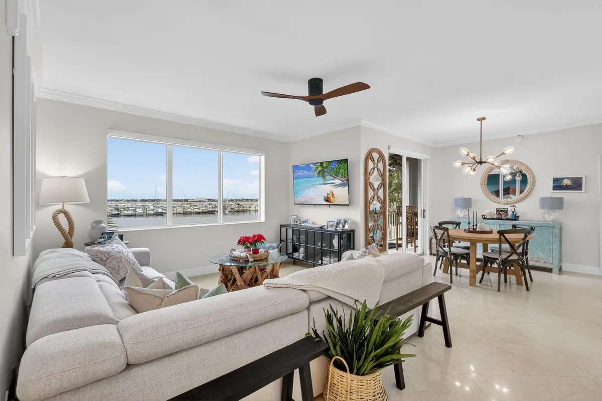 Living Room at 675 NW Flagler Avenue Unit 202, Stuart