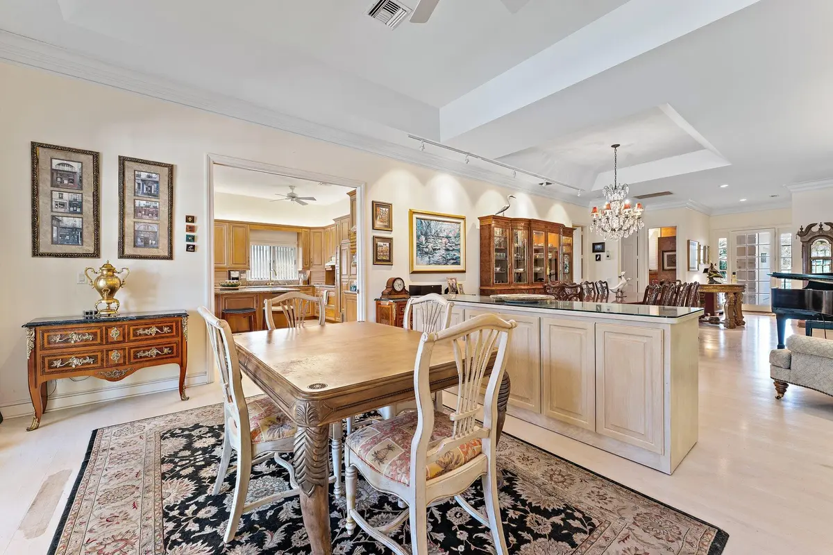 Dining Area at 18515 SE Prestwick Lane, Tequesta
