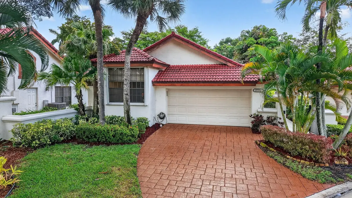FRONT ELEVATION at 21700 Club Villa Terrace, Boca Raton