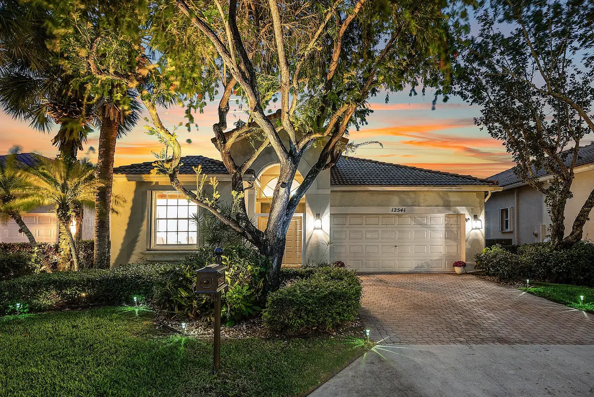 exterior Front at 12541 Via Ravenna, Boynton Beach
