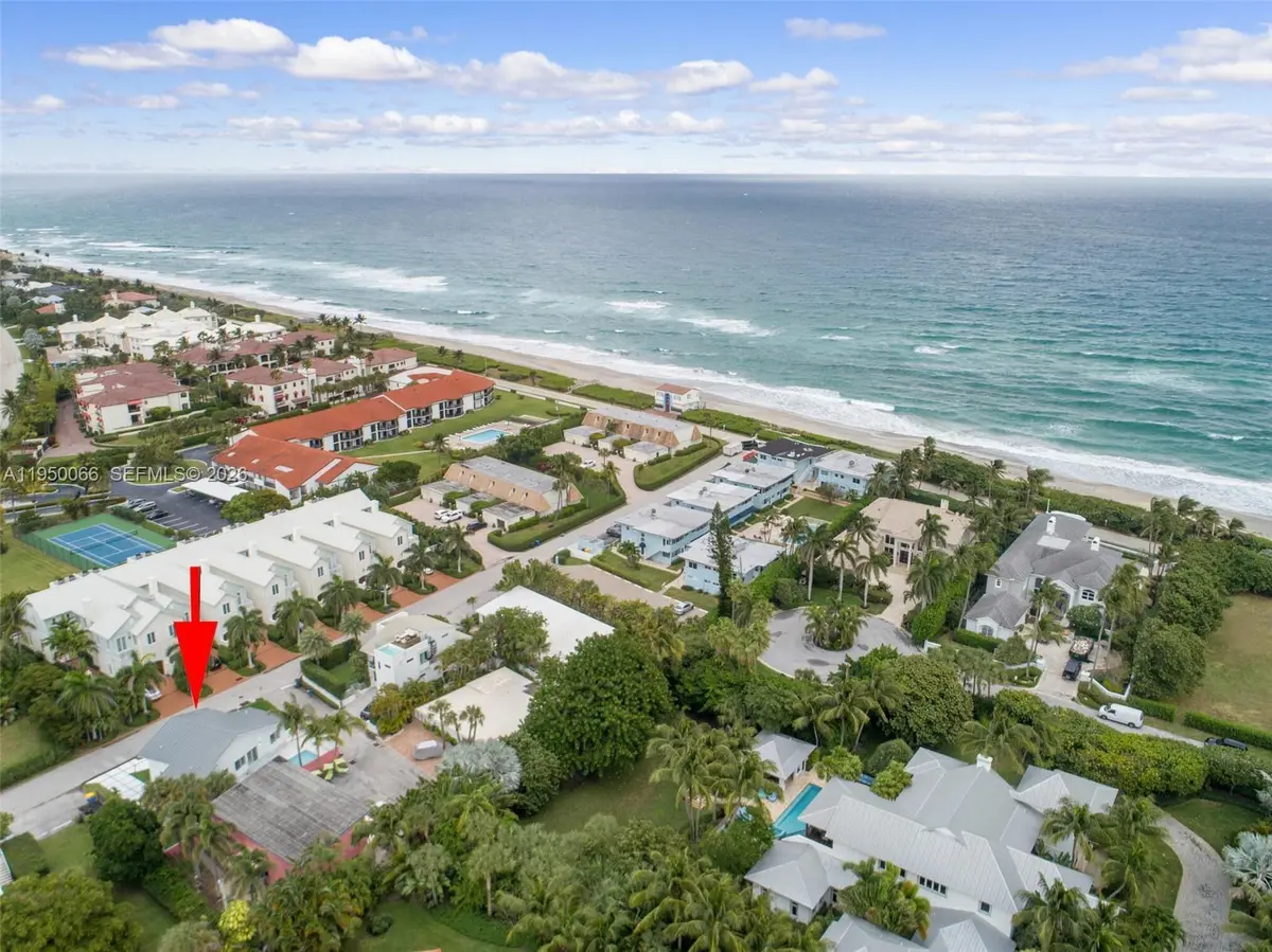 12 Adams aerial with ocean at 12 Adams Road, Ocean Ridge