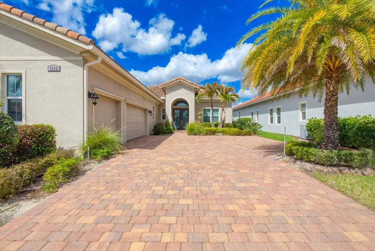 Front exterior at 9116 SW Pepoli Way, Port St. Lucie