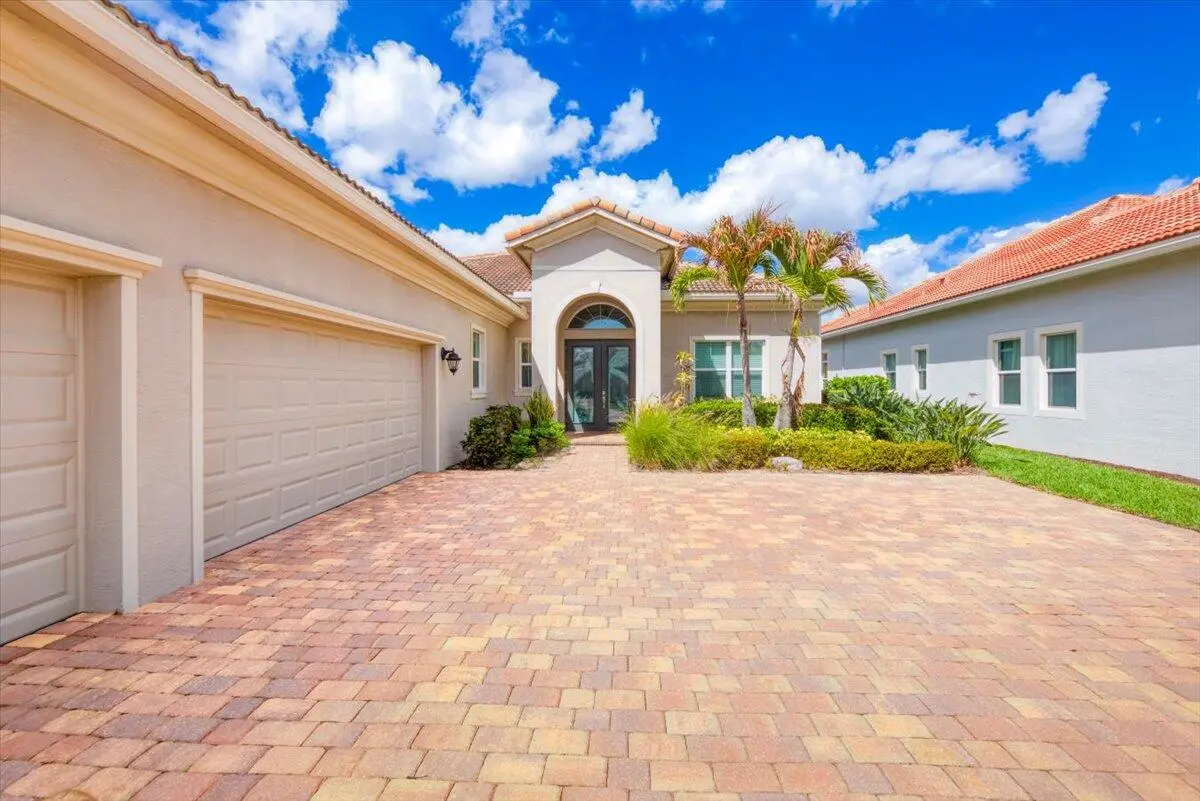 Front exterior at 9116 SW Pepoli Way, Port St. Lucie